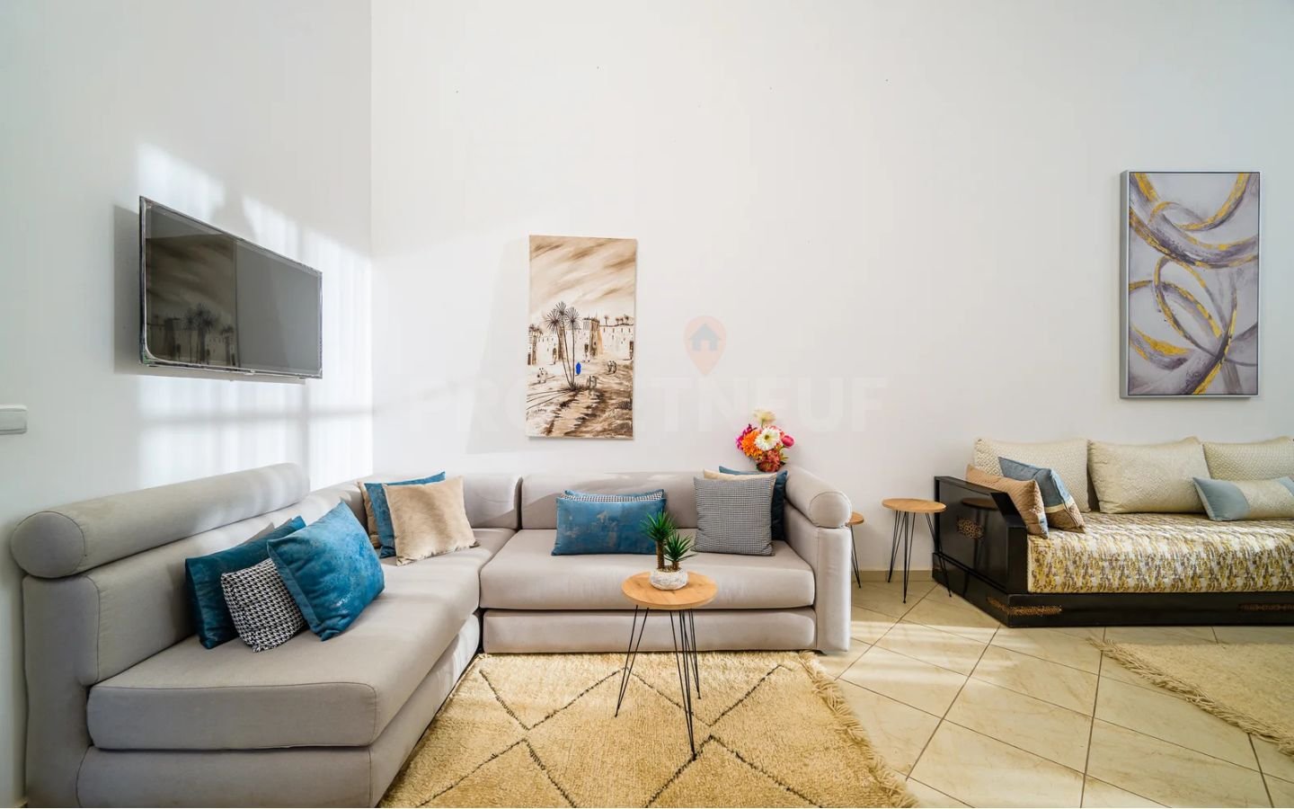 21 Appartements et Duplex neufs “subventionnés” à M’Hamid – Marrakech
