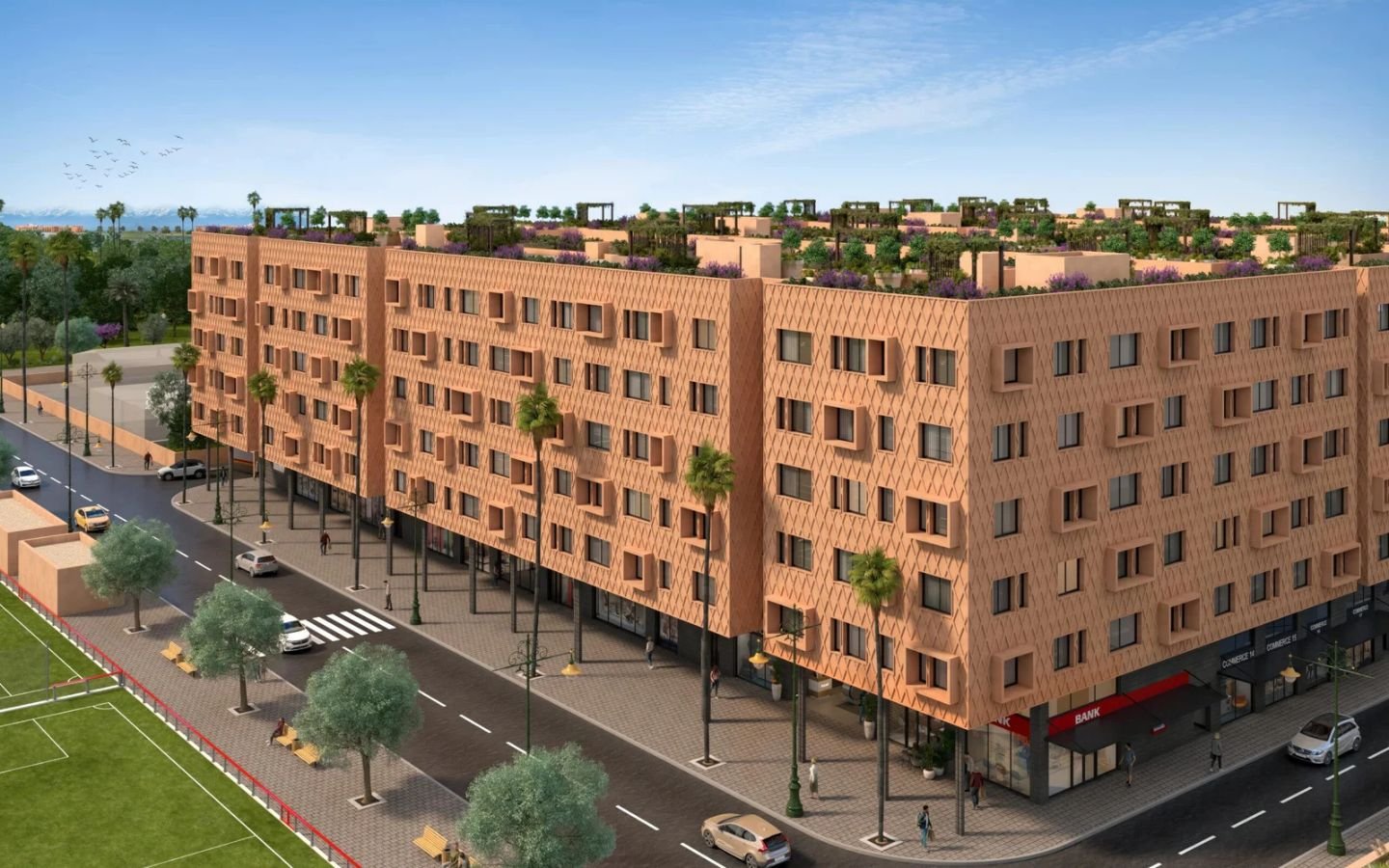 Studios et appartements à vendre à Marrakech – Résidence moderne à Azli