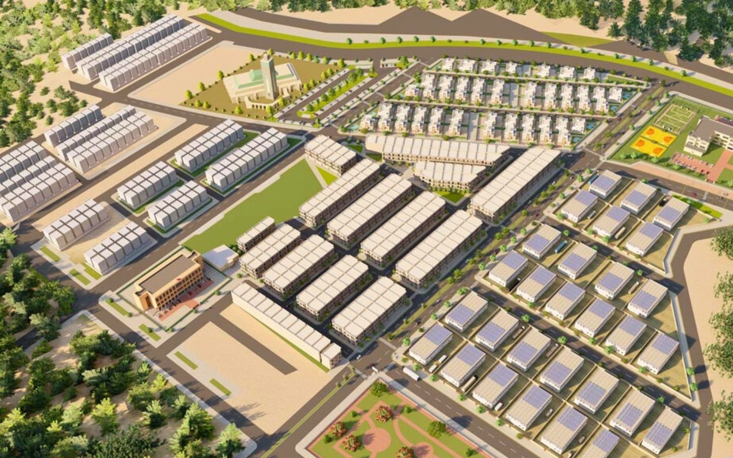 Lots de terrain pour villas à Mhamid Sud – Marrakech (3)