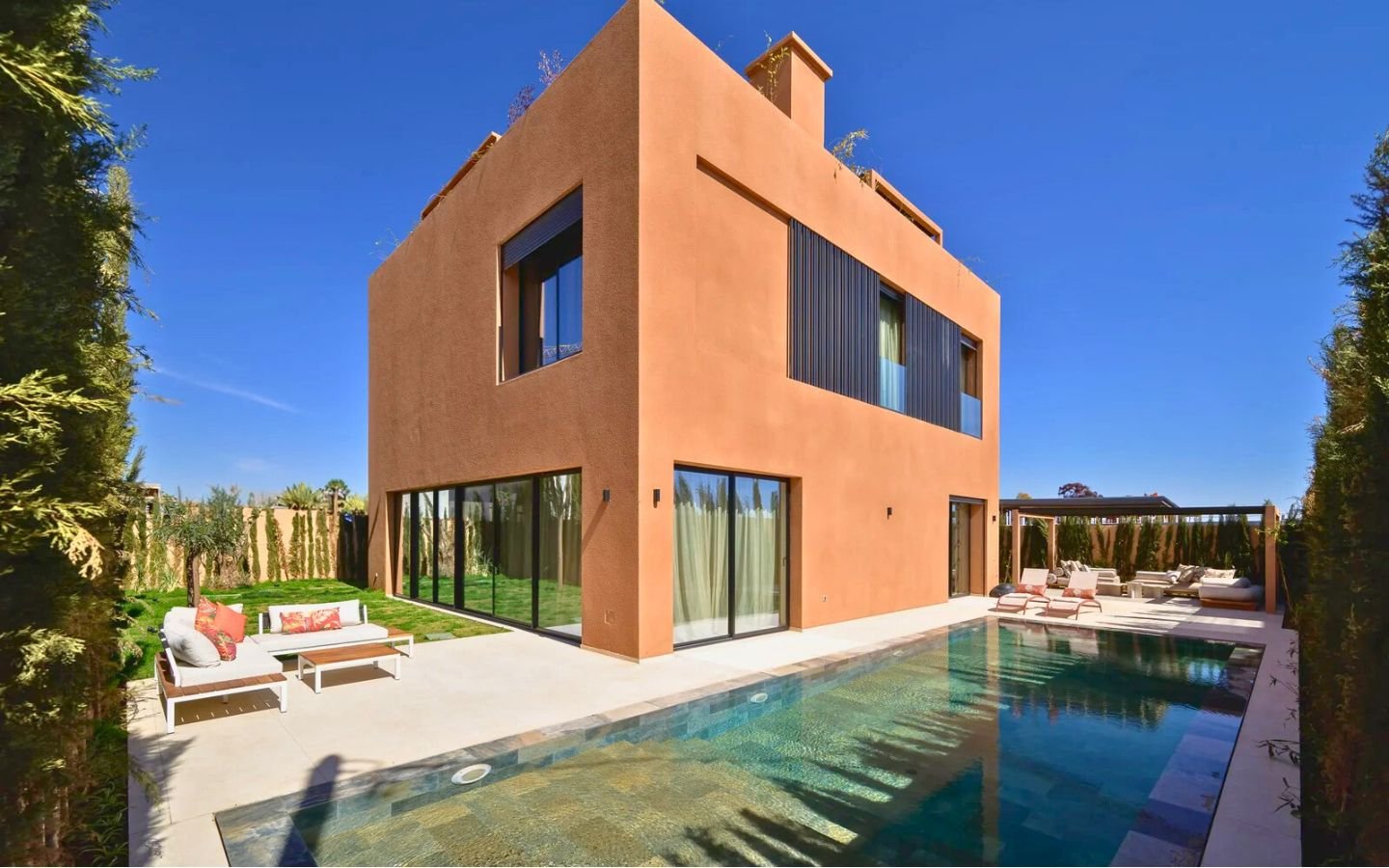 Villas de prestige avec piscine – Route de l’Ourika, Marrakech